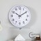 Clockswise Black Analog Clock – Silent, Non-Ticking for Wall, Office Desk, Table and Shelf, Battery-Operated Perfect for Home Office, Farmhouse Kitchen Decor, Bathroom, School and Bedroom Decor